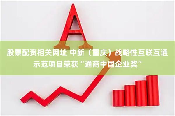 股票配资相关网址 中新（重庆）战略性互联互通示范项目荣获“通商中国企业奖”